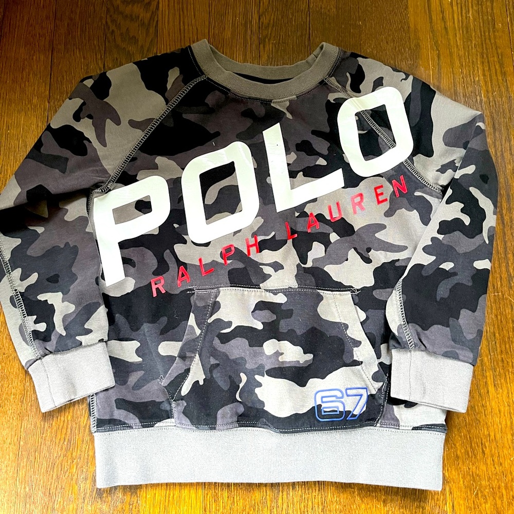 Ralph Lauren camouflage sweatshirt
